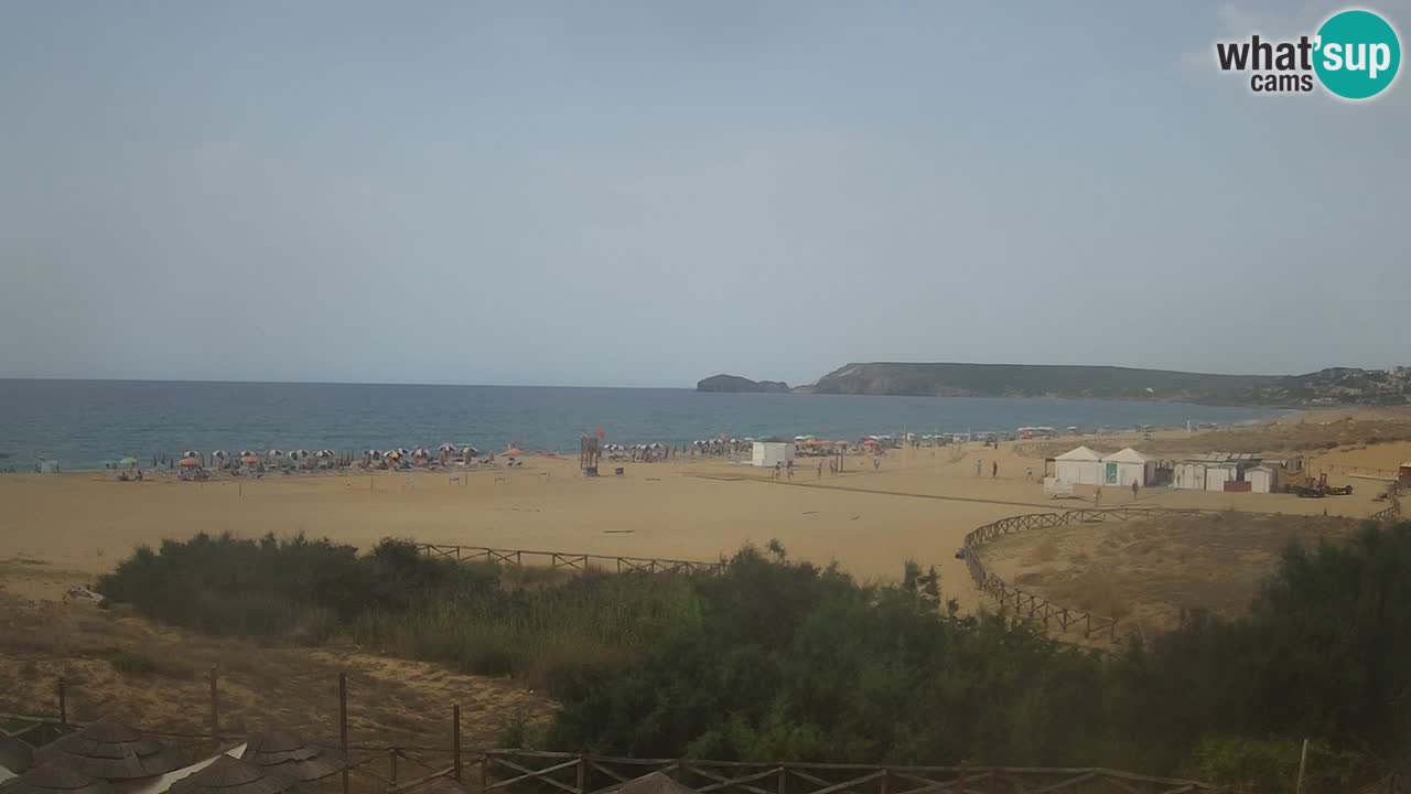 Webcam Torre dei Corsari – Liveblick auf den Strand von Punta Usai
