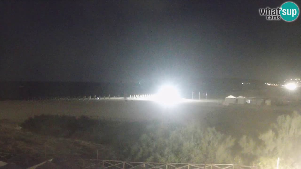 Webcam Torre dei Corsari – Live Beach View from Punta Usai