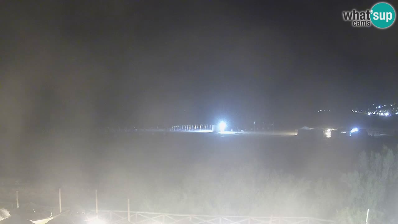 Webcam Torre dei Corsari – Vista live sulla spiaggia da Punta Usai