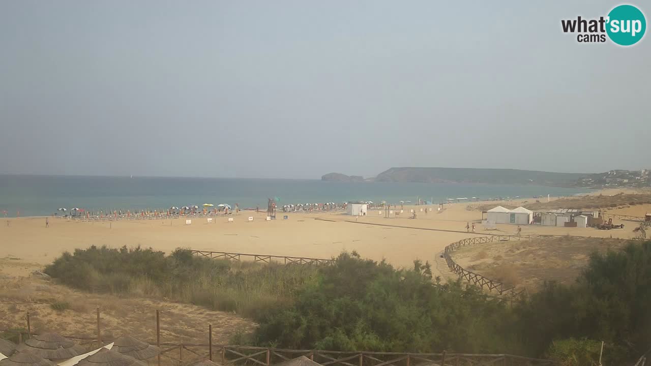 Webcam Torre dei Corsari – Live Beach View from Punta Usai