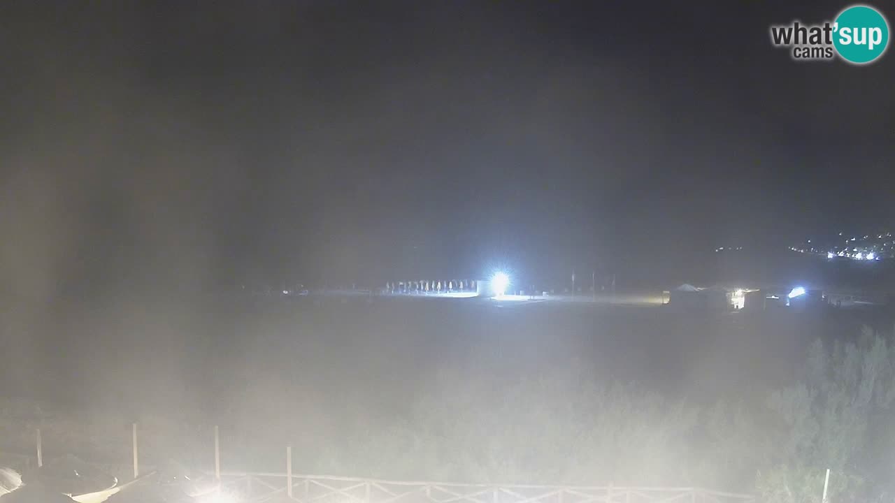 Webcam Torre dei Corsari – Vista live sulla spiaggia da Punta Usai