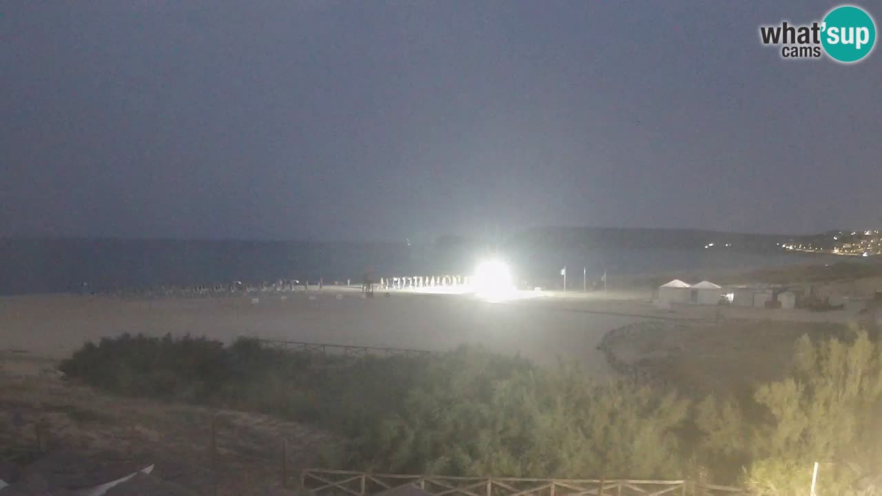 Webcam Torre dei Corsari – Live Beach View from Punta Usai