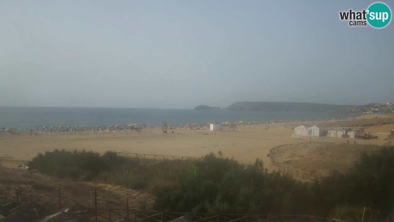 Webcam Torre dei Corsari – Vista live sulla spiaggia da Punta Usai