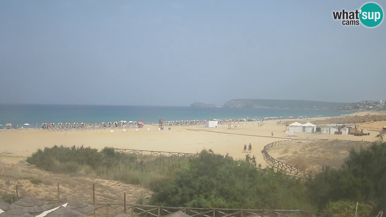 Webcam Torre dei Corsari – Vue en direct sur la plage depuis Punta Usai