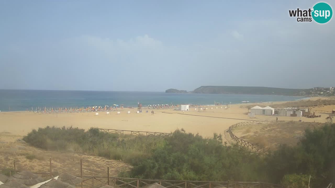 Webcam Torre dei Corsari – Vue en direct sur la plage depuis Punta Usai