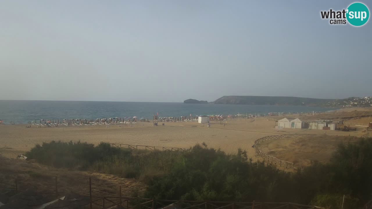 Webcam Torre dei Corsari – Liveblick auf den Strand von Punta Usai