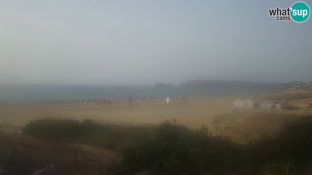 Webcam Torre dei Corsari – Vista live sulla spiaggia da Punta Usai