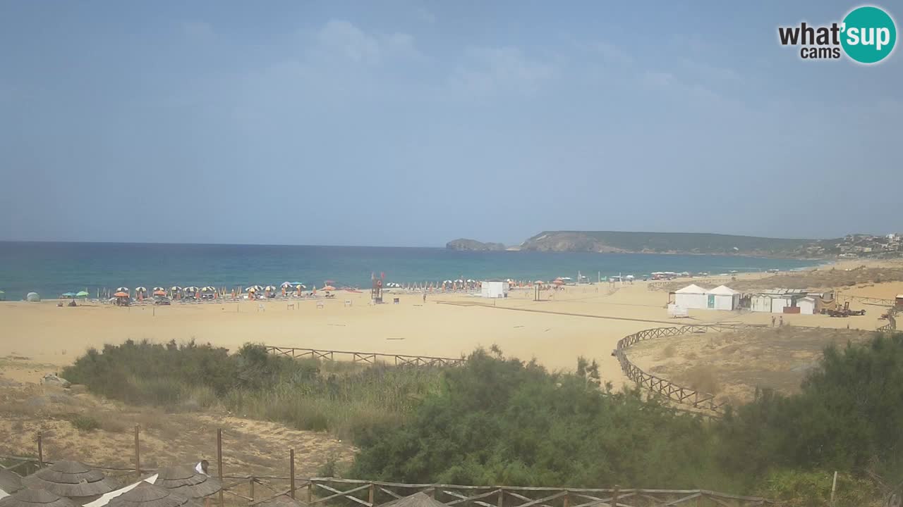 Webcam Torre dei Corsari – Live Beach View from Punta Usai
