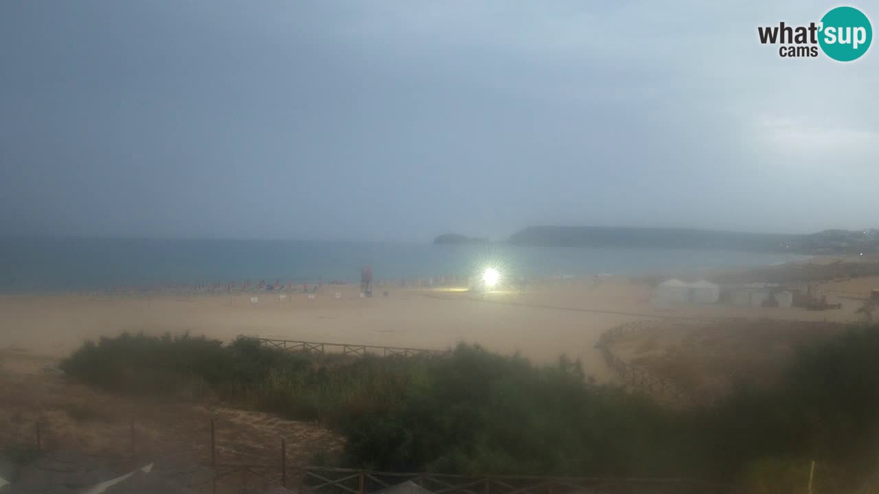 Webcam Torre dei Corsari – Vue en direct sur la plage depuis Punta Usai
