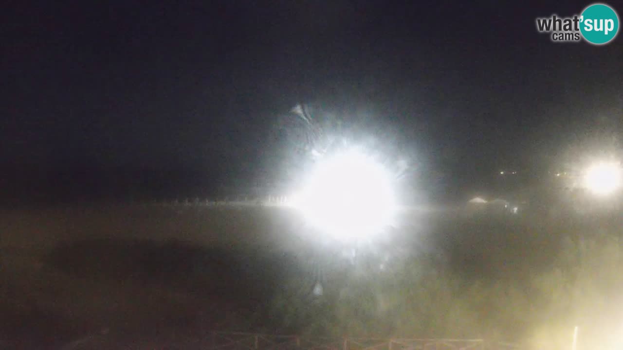 Webcam Torre dei Corsari – Vista live sulla spiaggia da Punta Usai