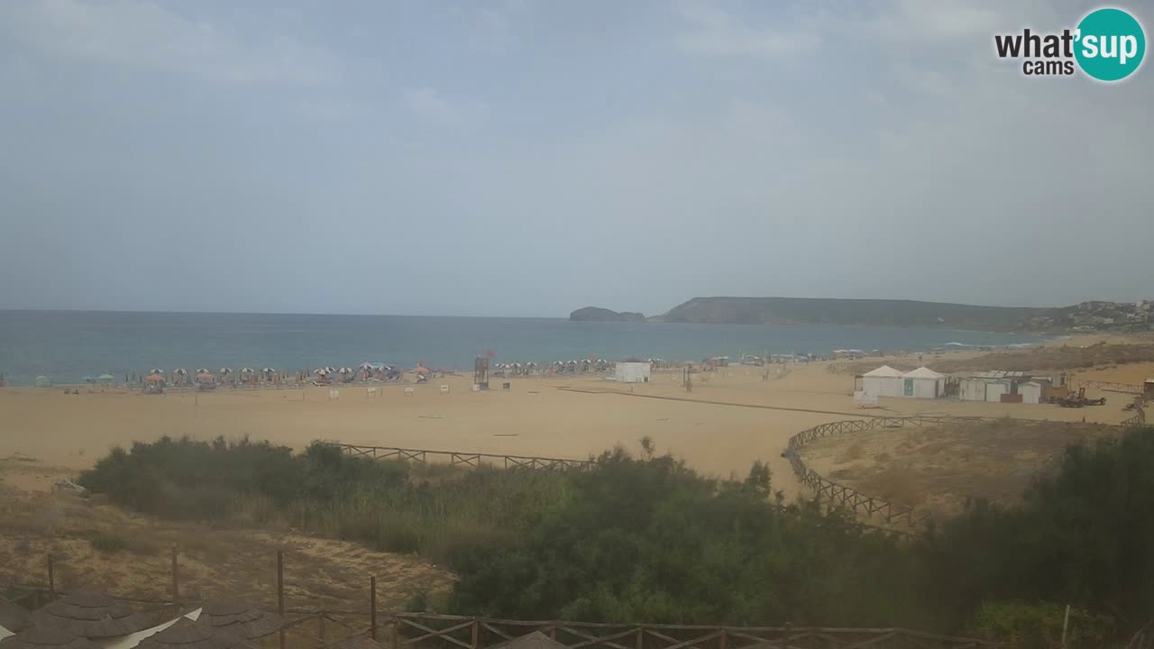 Webcam Torre dei Corsari – Liveblick auf den Strand von Punta Usai