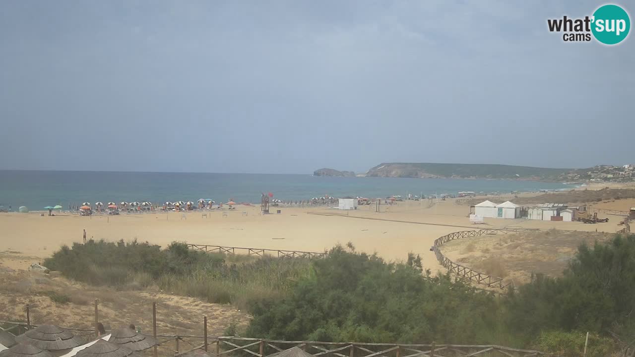 Webcam Torre dei Corsari – Vue en direct sur la plage depuis Punta Usai