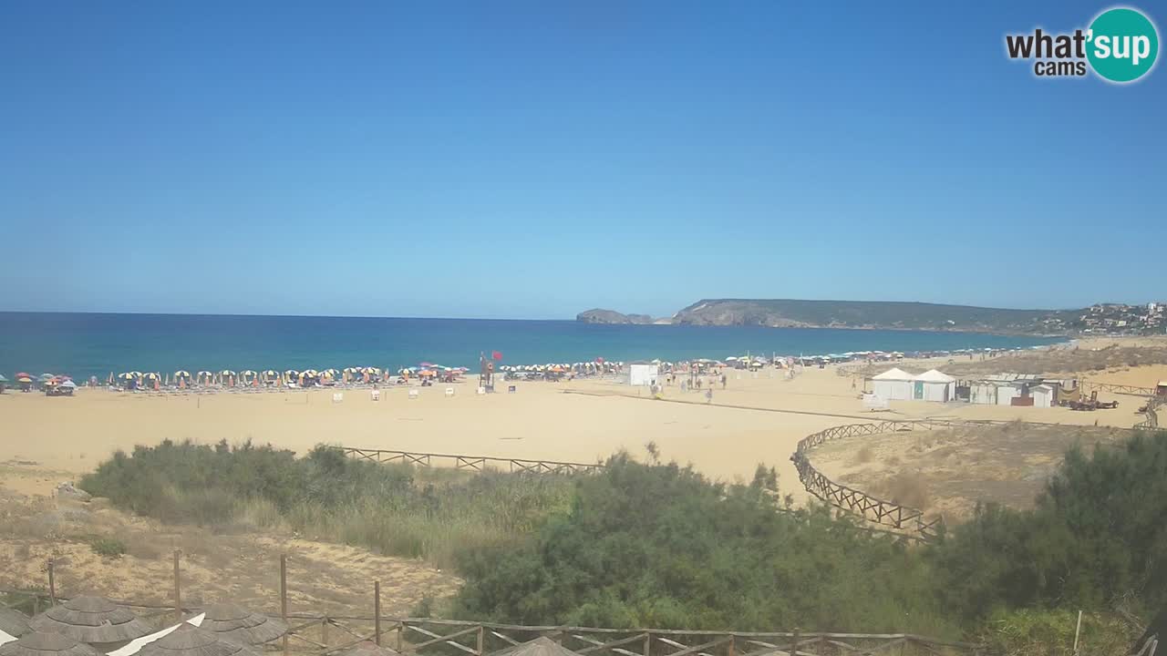 Webcam Torre dei Corsari – Live Beach View from Punta Usai
