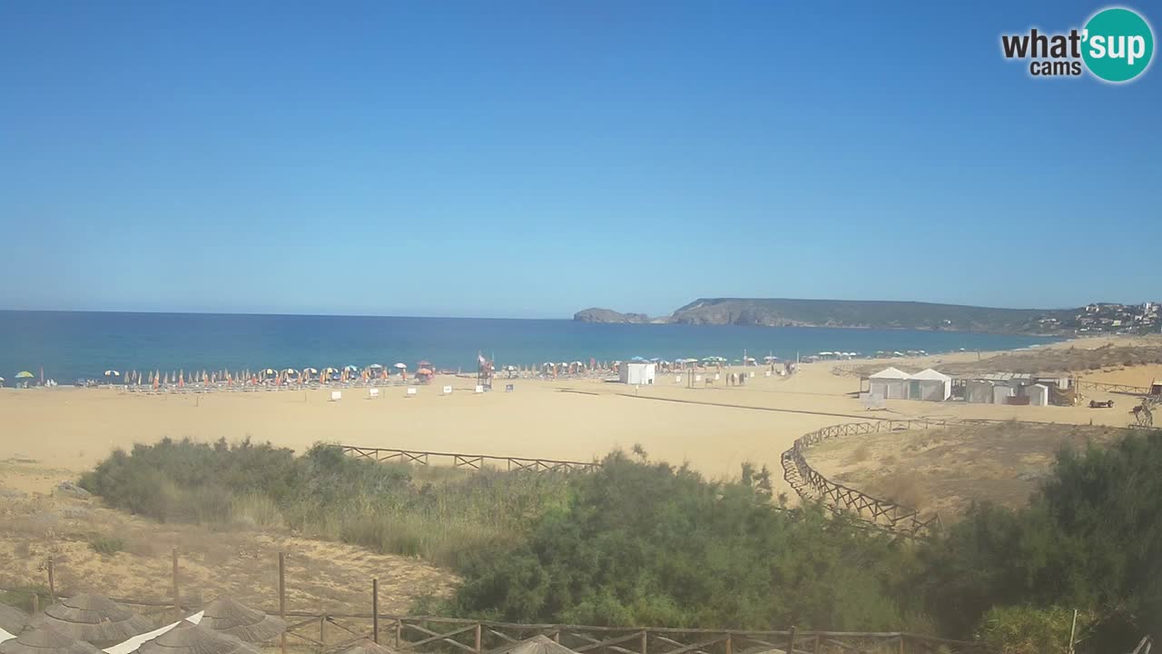 Webcam Torre dei Corsari – Live Beach View from Punta Usai