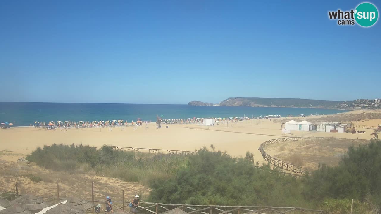 Webcam Torre dei Corsari – Liveblick auf den Strand von Punta Usai