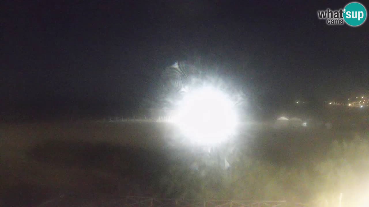 Webcam Torre dei Corsari – Vista live sulla spiaggia da Punta Usai