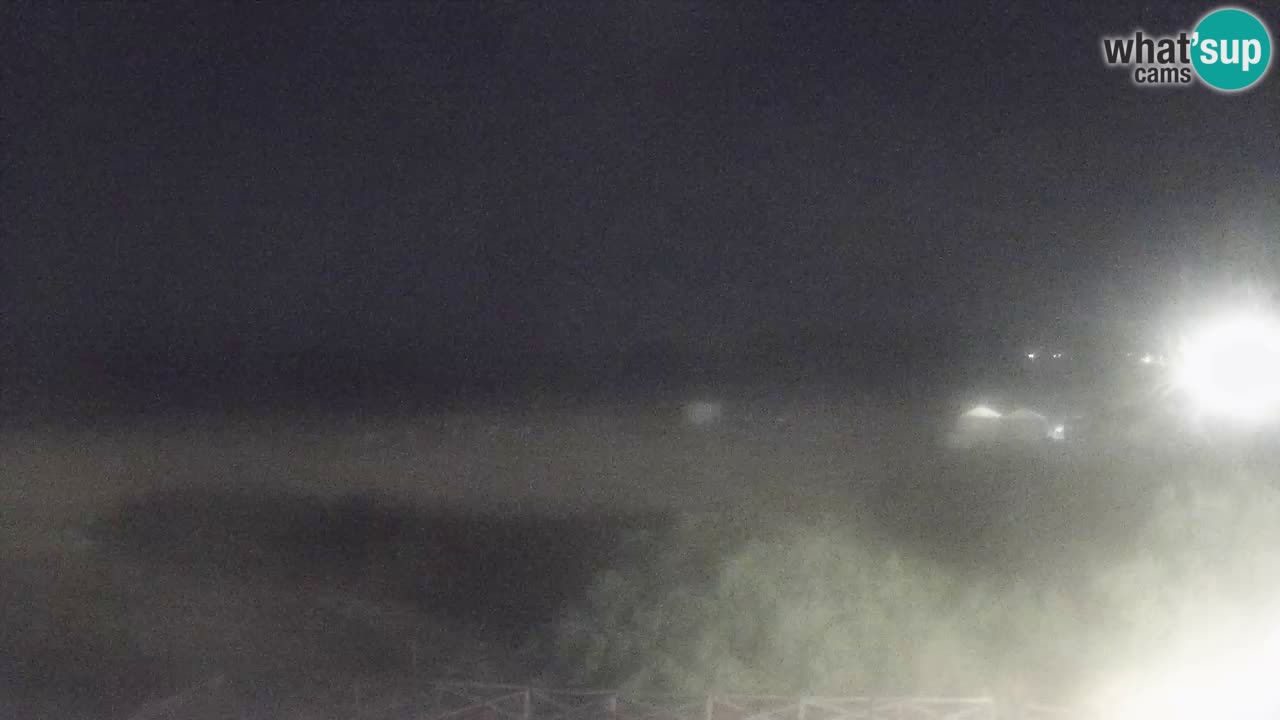 Webcam Torre dei Corsari – Vista live sulla spiaggia da Punta Usai