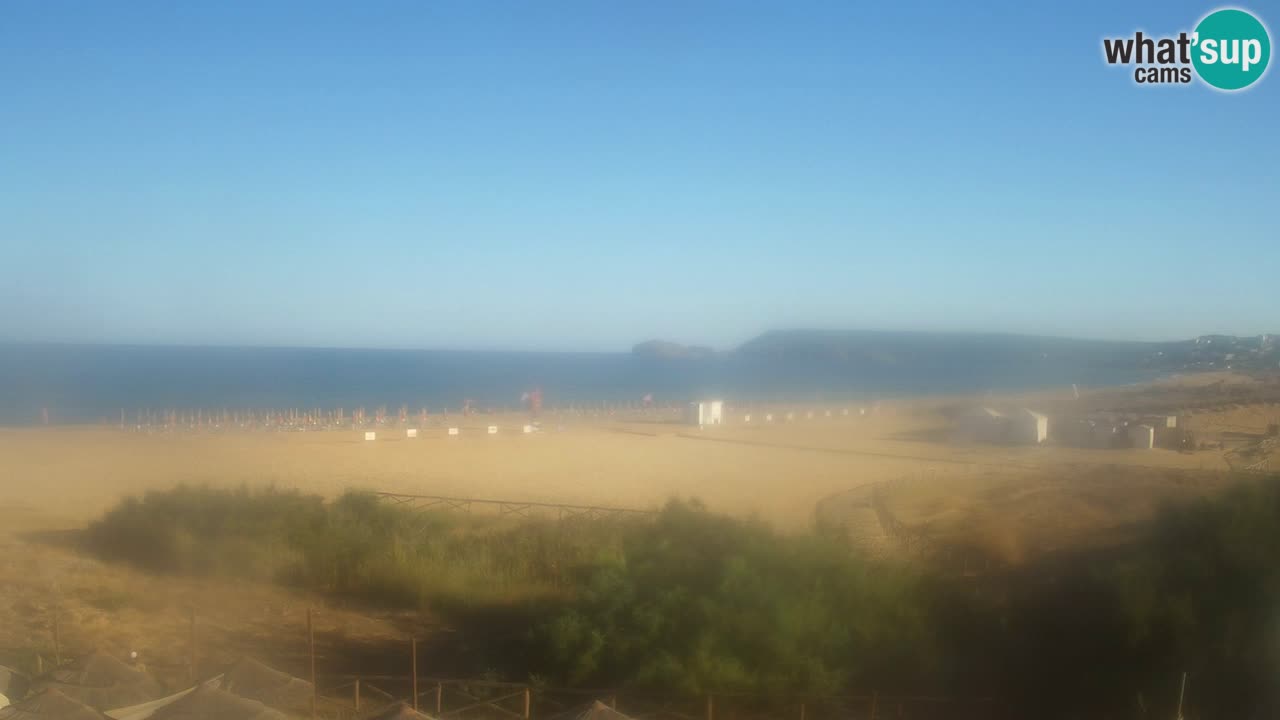 Webcam Torre dei Corsari – Live Beach View from Punta Usai