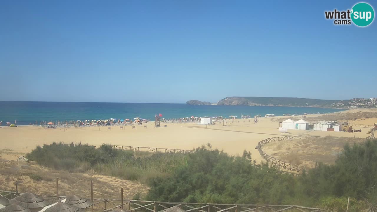 Webcam Torre dei Corsari – Live Beach View from Punta Usai