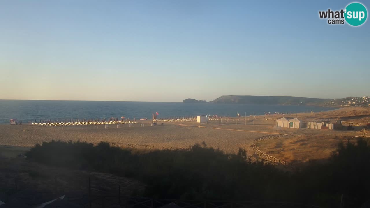 Webcam Torre dei Corsari – Vue en direct sur la plage depuis Punta Usai