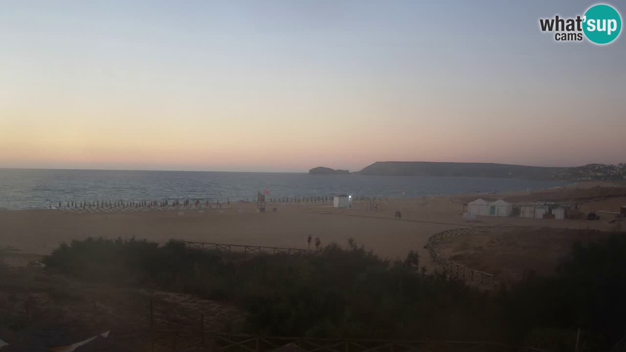 Webcam Torre dei Corsari – Live Beach View from Punta Usai