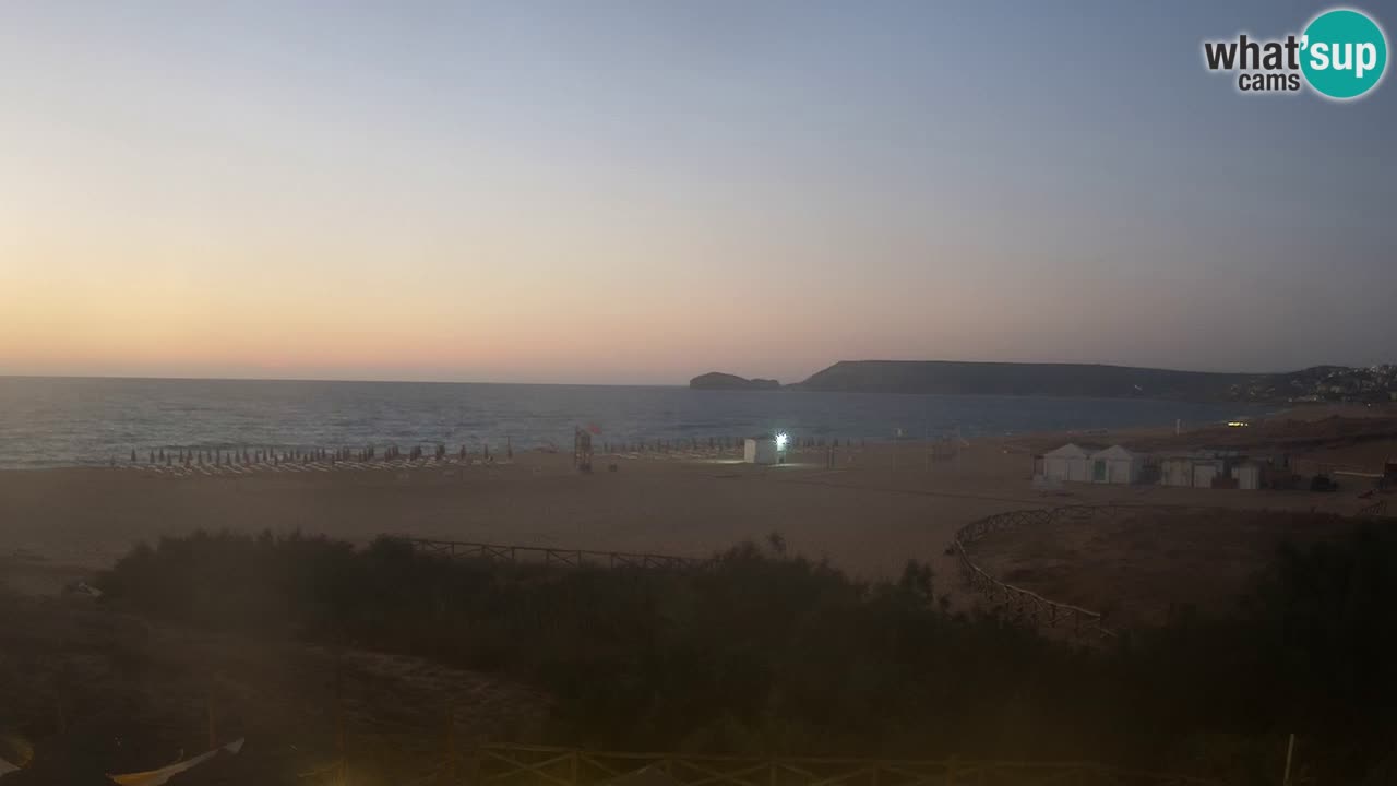 Web kamera Torre dei Corsari – Pogled uživo na plažu s Punta Usai