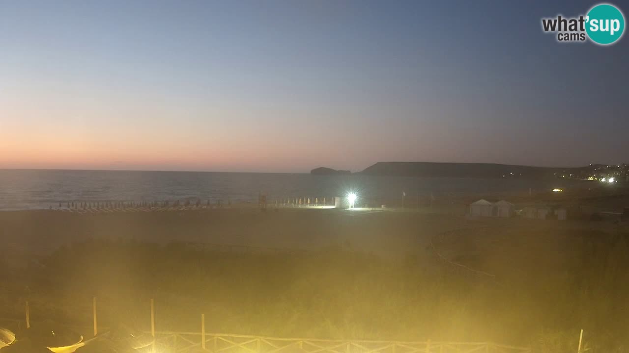Webcam Torre dei Corsari – Vista live sulla spiaggia da Punta Usai