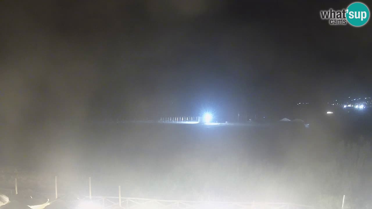 Webcam Torre dei Corsari – Vista live sulla spiaggia da Punta Usai