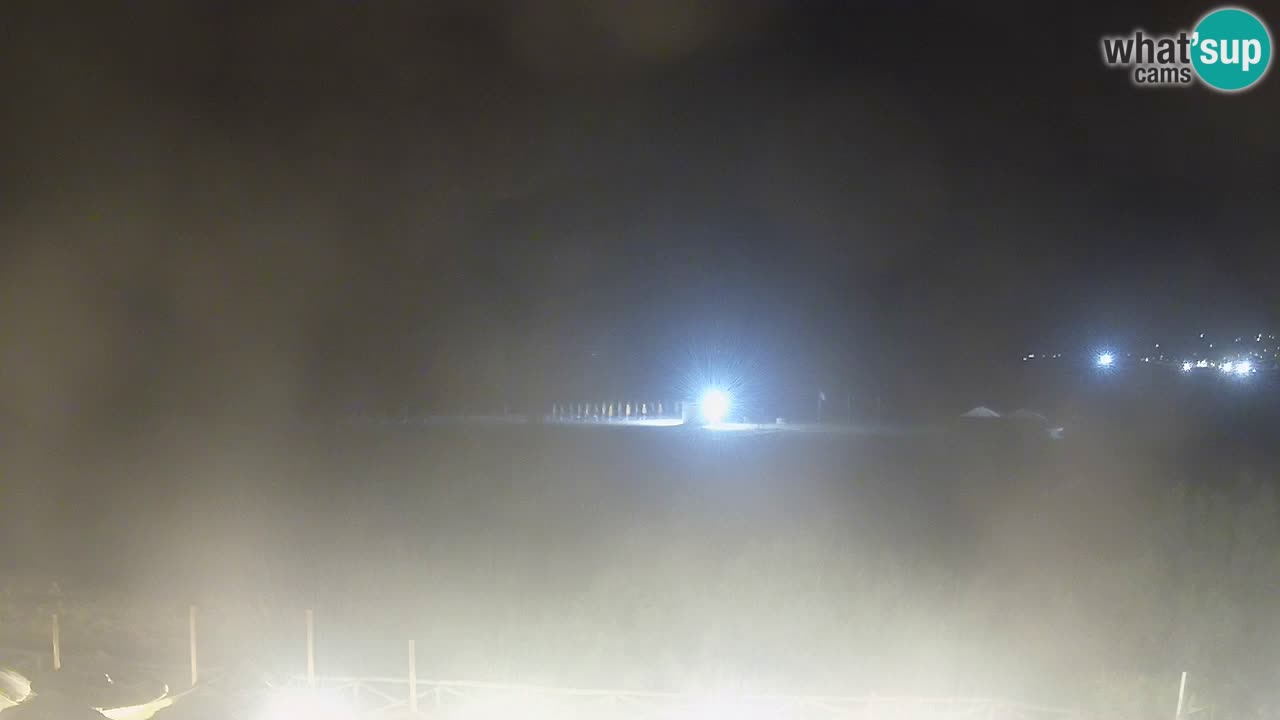Webcam Torre dei Corsari – Vista live sulla spiaggia da Punta Usai