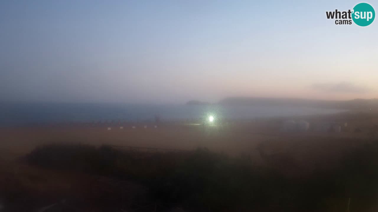 Webcam Torre dei Corsari – Live Beach View from Punta Usai