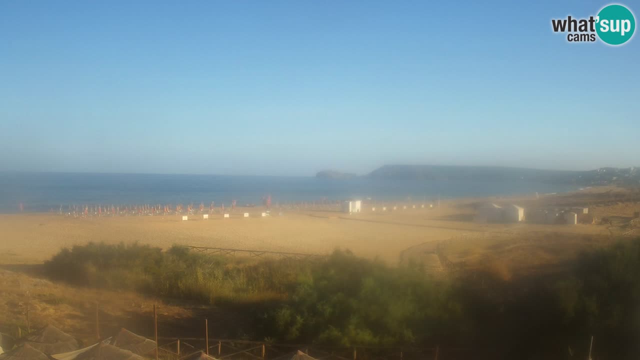 Webcam Torre dei Corsari – Live Beach View from Punta Usai
