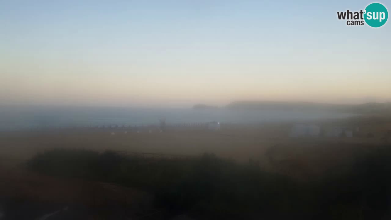 Cámara web Torre dei Corsari – Vista en directo de la playa desde Punta Usai