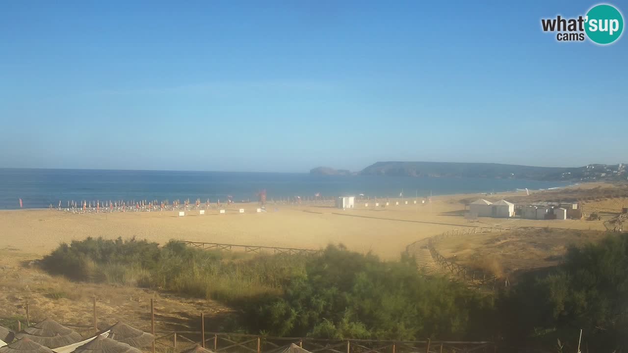 Webcam Torre dei Corsari – Liveblick auf den Strand von Punta Usai