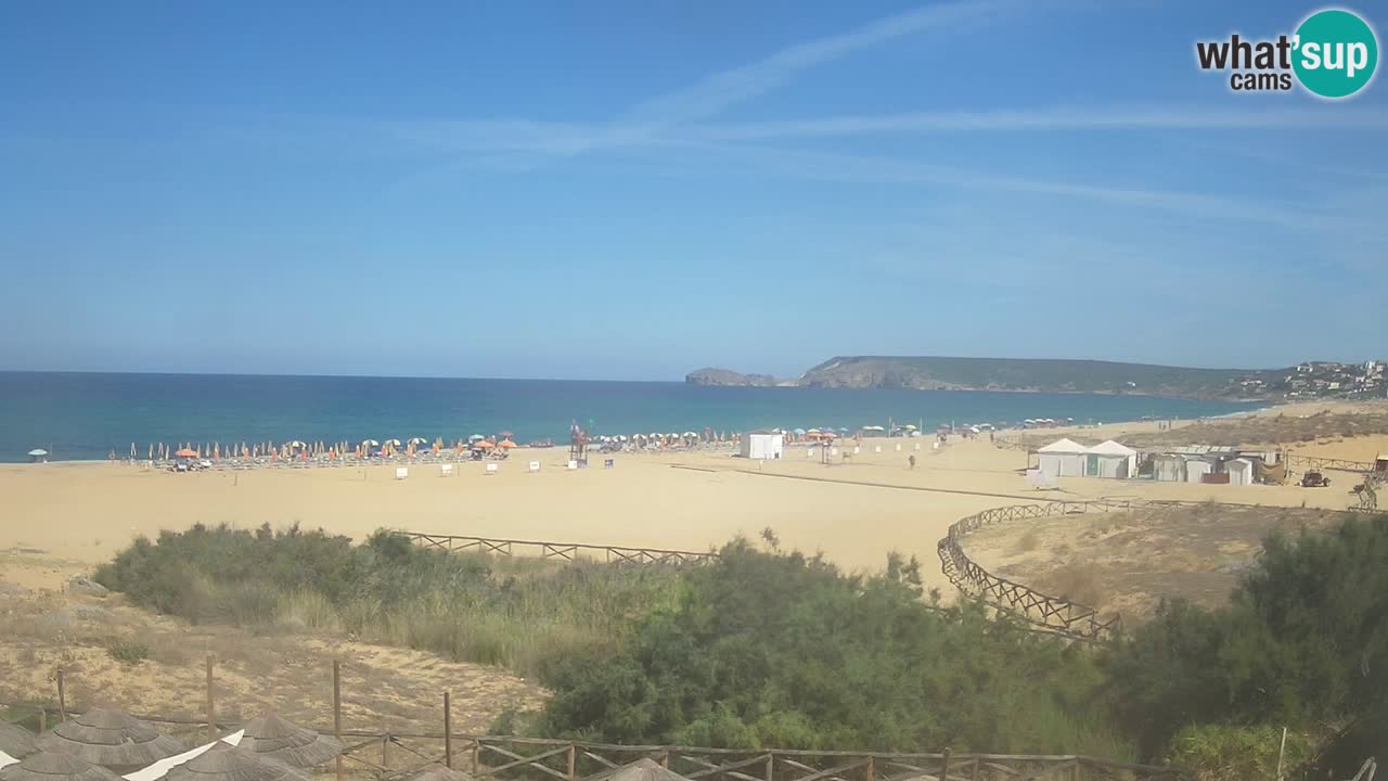 Webcam Torre dei Corsari – Live Beach View from Punta Usai