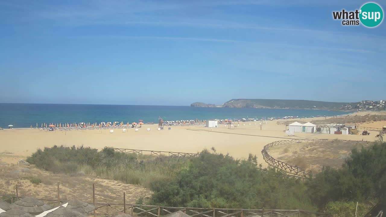 Webcam Torre dei Corsari – Live Beach View from Punta Usai