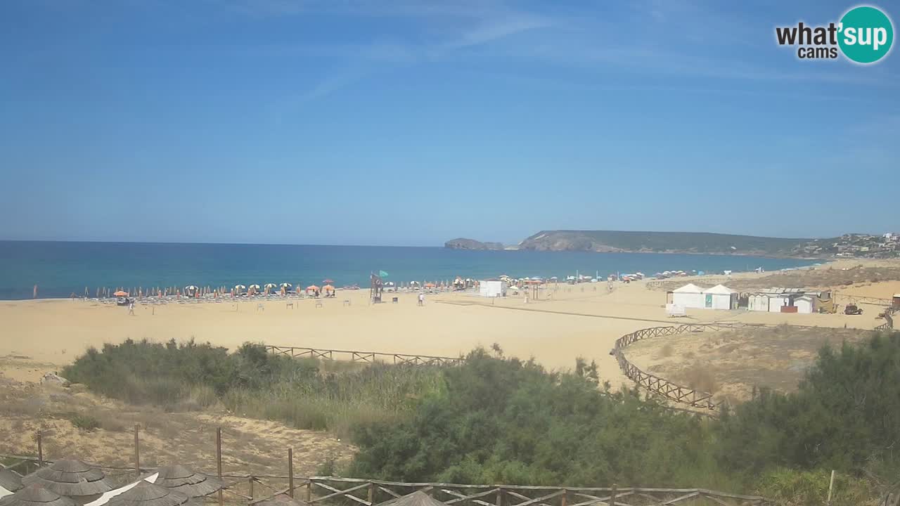 Webcam Torre dei Corsari – Live Beach View from Punta Usai