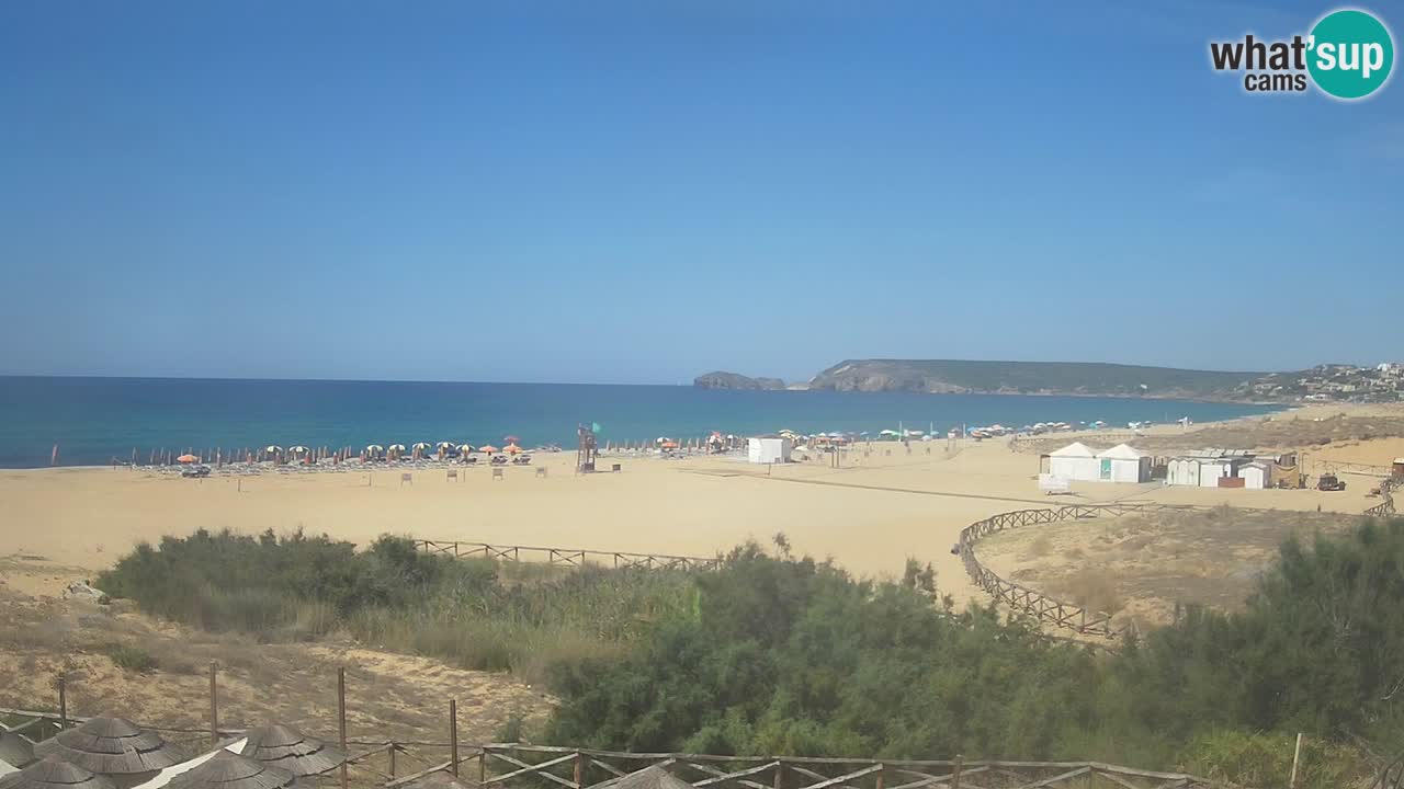 Webcam Torre dei Corsari – Liveblick auf den Strand von Punta Usai