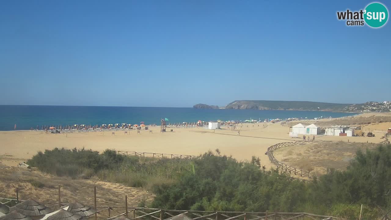 Webcam Torre dei Corsari – Live Beach View from Punta Usai
