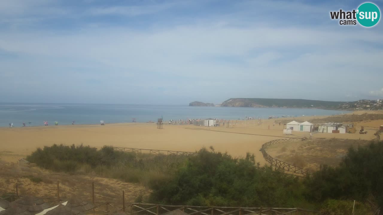 Webcam Torre dei Corsari – Live Beach View from Punta Usai