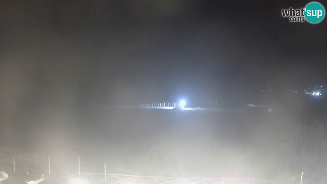 Webcam Torre dei Corsari – Vista live sulla spiaggia da Punta Usai