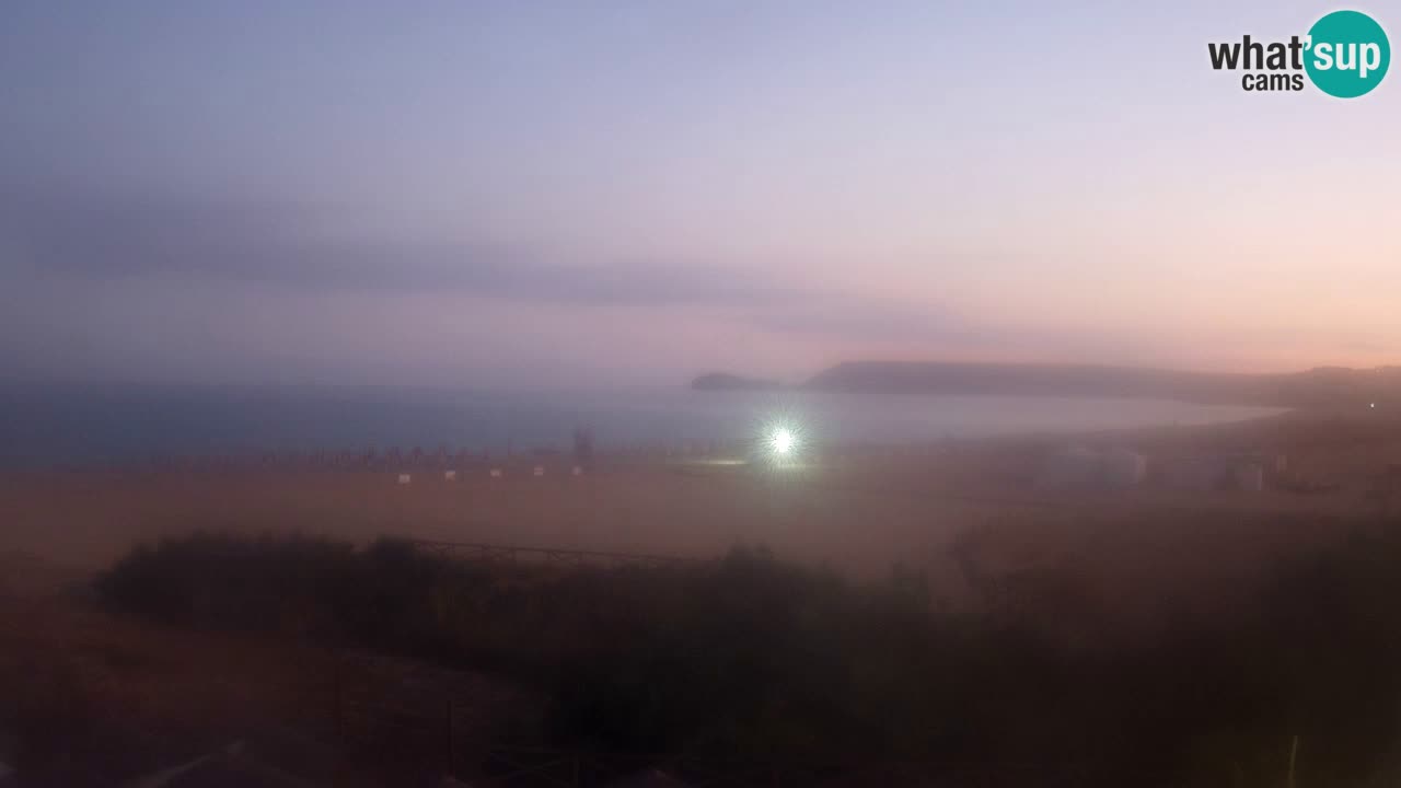 Webcam Torre dei Corsari – Live Beach View from Punta Usai