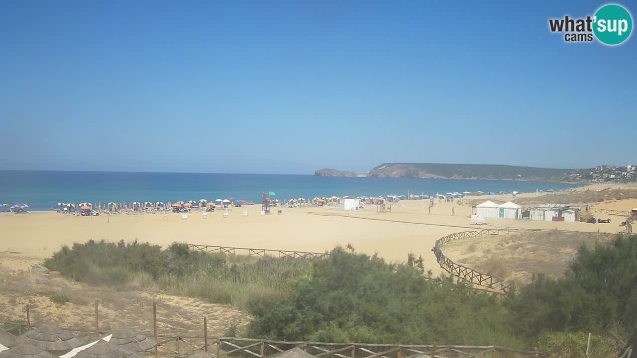 Webcam Torre dei Corsari – Vue en direct sur la plage depuis Punta Usai