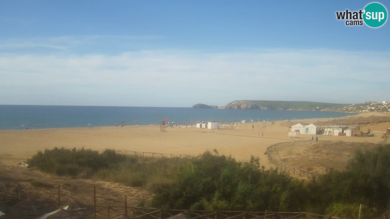 Spletna kamera Torre dei Corsari – Pogled v živo na plažo s Punta Usai