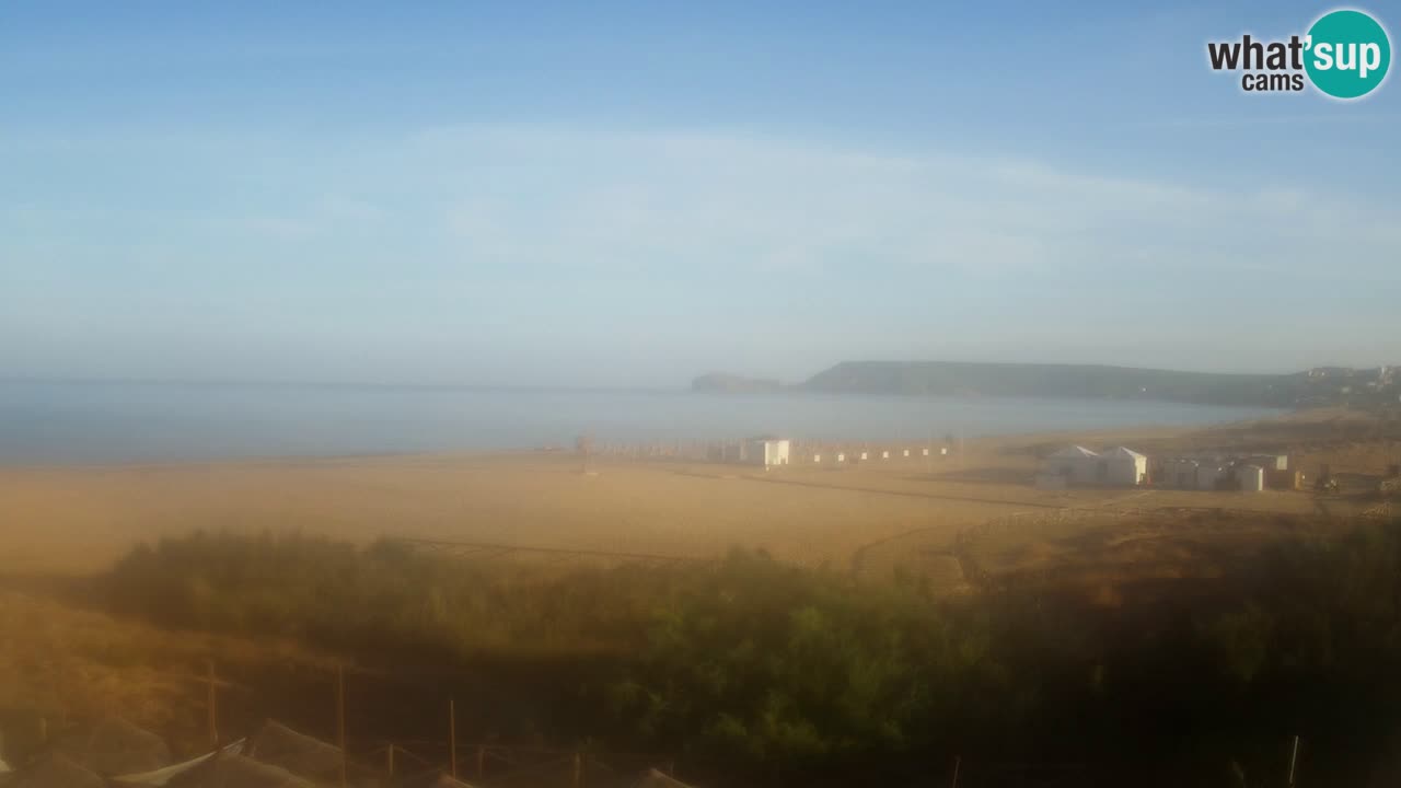 Webcam Torre dei Corsari – Vue en direct sur la plage depuis Punta Usai