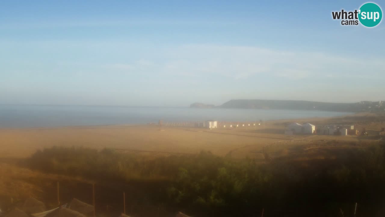 Webcam Torre dei Corsari – Liveblick auf den Strand von Punta Usai