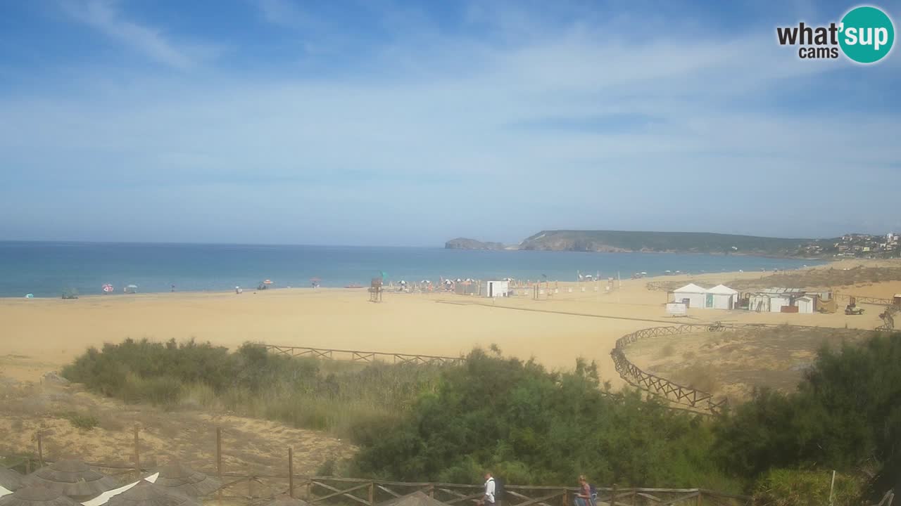 Webcam Torre dei Corsari – Vue en direct sur la plage depuis Punta Usai