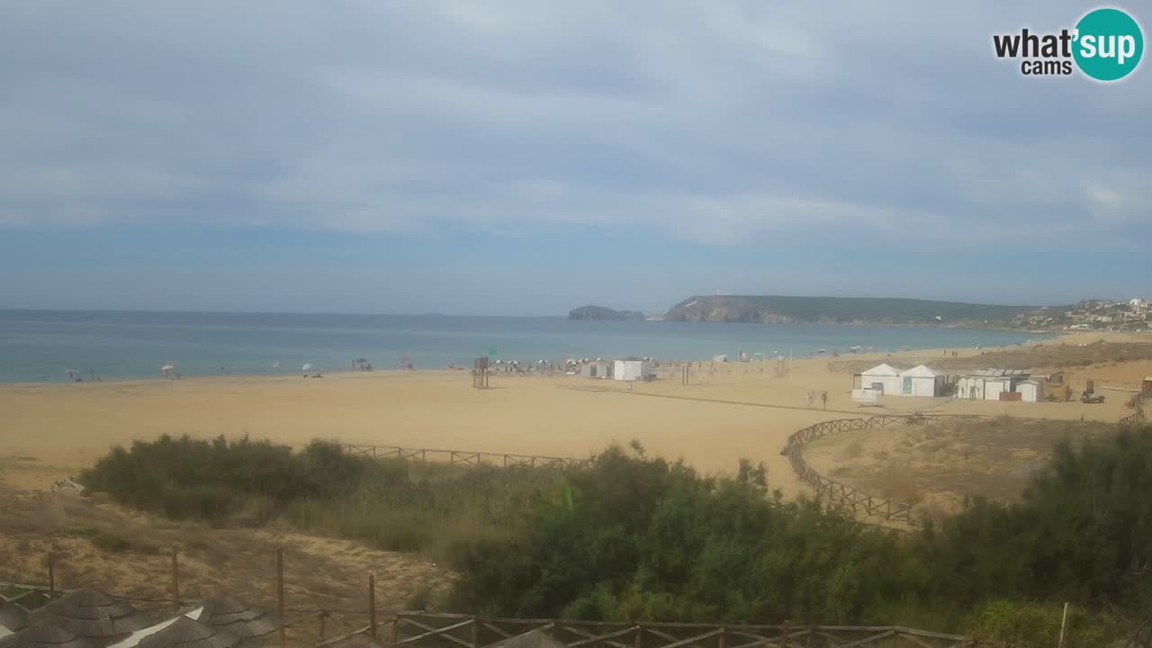 Webcam Torre dei Corsari – Vista live sulla spiaggia da Punta Usai