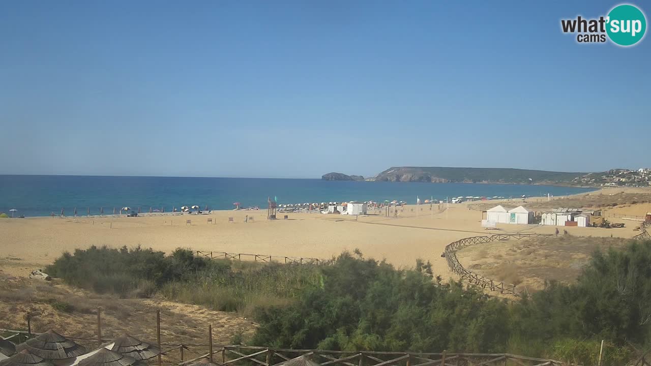 Webcam Torre dei Corsari – Live Beach View from Punta Usai