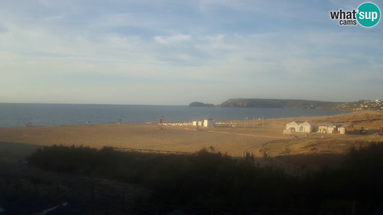 Webcam Torre dei Corsari – Liveblick auf den Strand von Punta Usai