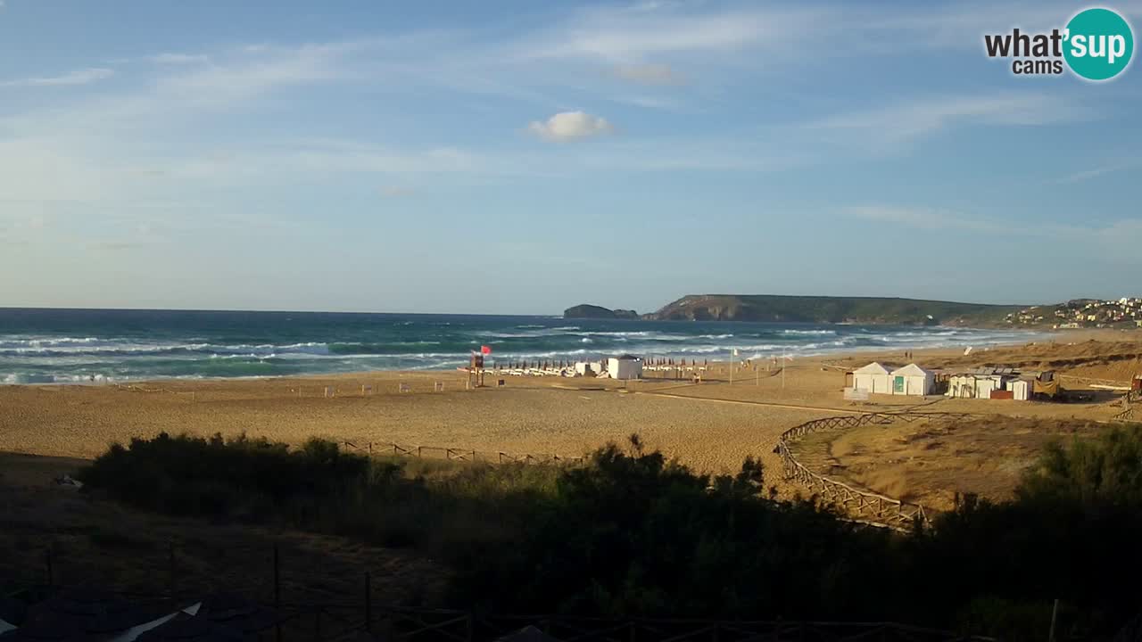 Webcam Torre dei Corsari – Live Beach View from Punta Usai